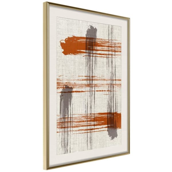 Inramad Poster / Tavla - This Is Not a Tic-Tac-Toe