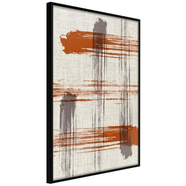 Inramad Poster / Tavla - This Is Not a Tic-Tac-Toe Svart ram 30x45