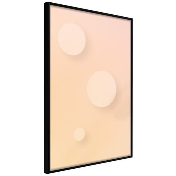 Inramad Poster / Tavla - Pastel Closeness