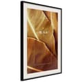 Miniatyrbild 5 av 11: Inramad Poster / Tavla - Banana Leaves with a Message (Sepia)