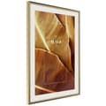 Miniatyrbild 10 av 11: Inramad Poster / Tavla - Banana Leaves with a Message (Sepia)