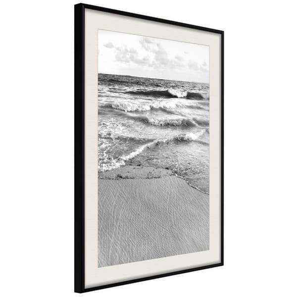 Inramad Poster / Tavla - At the Seaside