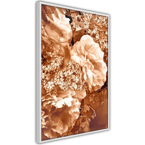 Inramad Poster / Tavla - May in Sepia Vit ram 30x45