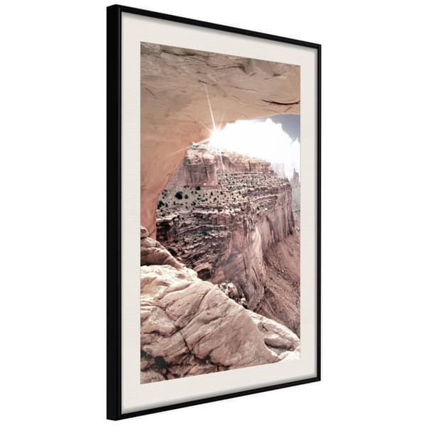 Inramad Poster / Tavla - Beauty of the Canyon