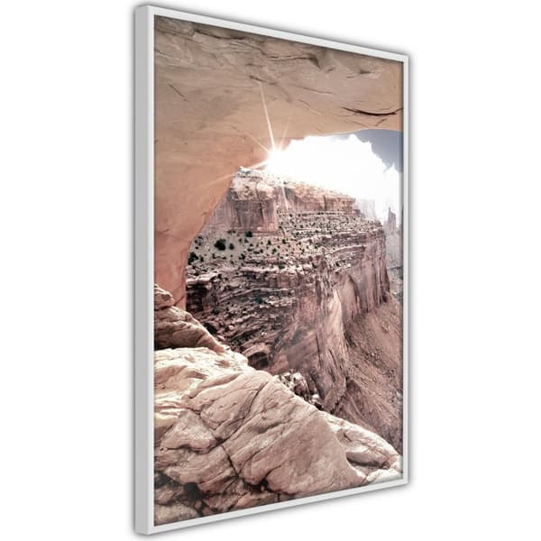 Inramad Poster / Tavla - Beauty of the Canyon