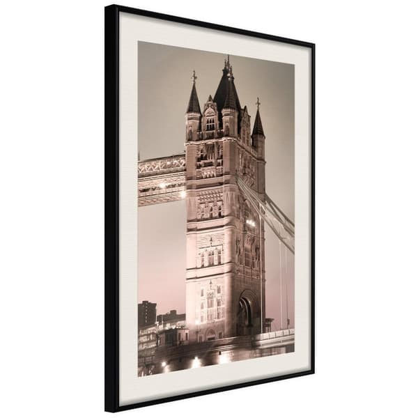 Inramad Poster / Tavla - Symbol of London