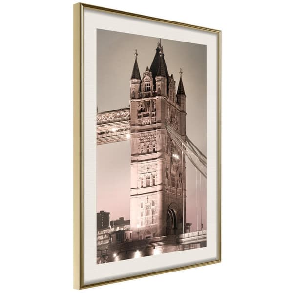 Inramad Poster / Tavla - Symbol of London