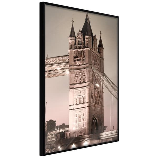 Inramad Poster / Tavla - Symbol of London