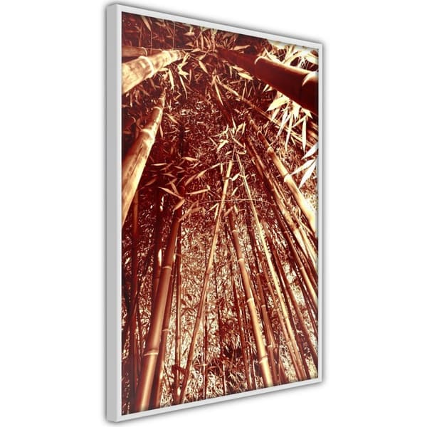 Inramad Poster / Tavla - Asian Forest