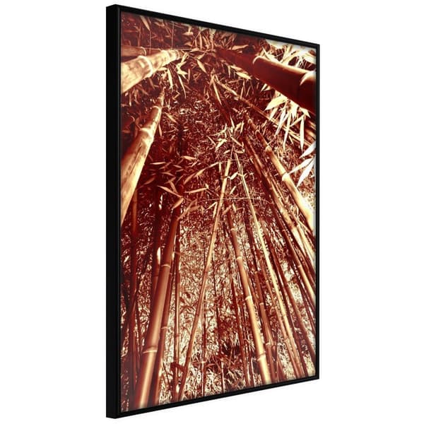 Inramad Poster / Tavla - Asian Forest