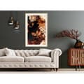 Miniatyrbild 8 av 11: Inramad Poster / Tavla - Flower Decoration in Sepia