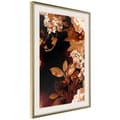 Miniatyrbild 10 av 11: Inramad Poster / Tavla - Flower Decoration in Sepia