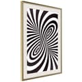 Miniatyrbild 10 av 11: Inramad Poster / Tavla - Black and White Swirl