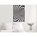 Miniatyrbild 3 av 11: Inramad Poster / Tavla - Black and White Swirl