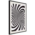 Miniatyrbild 5 av 11: Inramad Poster / Tavla - Black and White Swirl