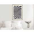 Miniatyrbild 8 av 11: Inramad Poster / Tavla - Black and White Swirl