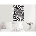 Miniatyrbild 11 av 11: Inramad Poster / Tavla - Black and White Swirl