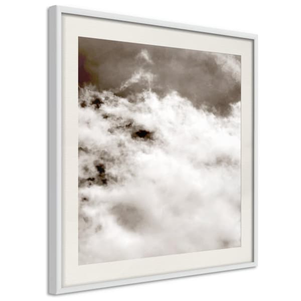 Inramad Poster / Tavla - Clouds