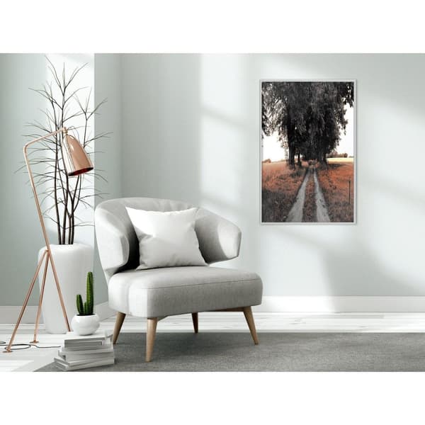 Inramad Poster / Tavla - Field Path