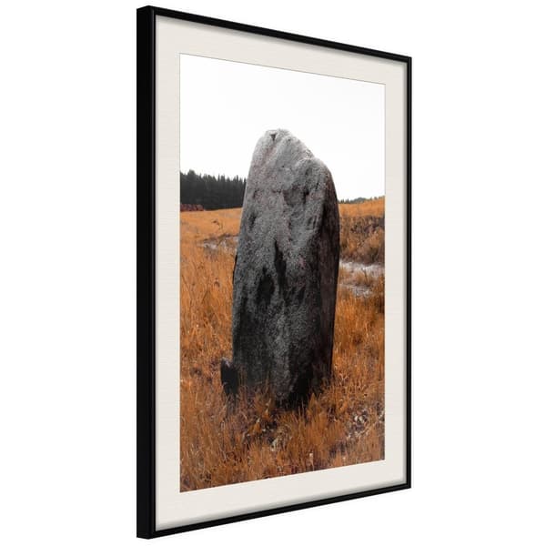 Inramad Poster / Tavla - Meeting Stone