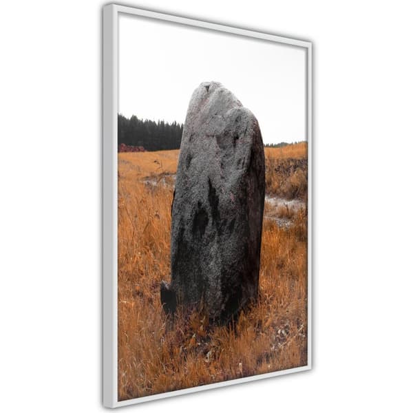 Inramad Poster / Tavla - Meeting Stone