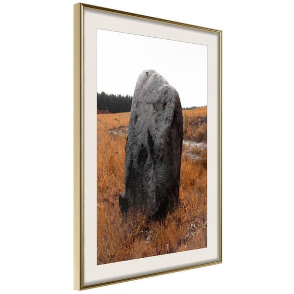 Inramad Poster / Tavla - Meeting Stone