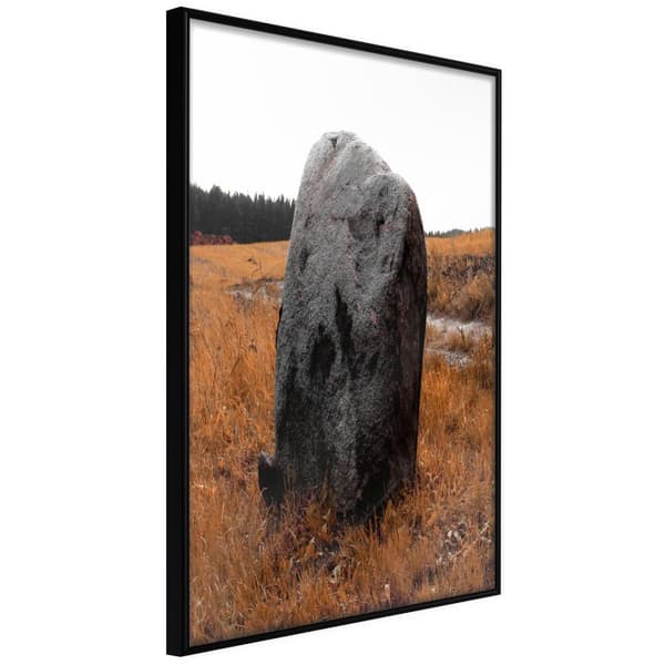 Inramad Poster / Tavla - Meeting Stone