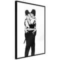 Miniatyrbild 2 av 11: Inramad Poster / Tavla - Banksy: Kissing Coppers I