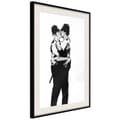 Miniatyrbild 5 av 11: Inramad Poster / Tavla - Banksy: Kissing Coppers I