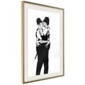 Miniatyrbild 10 av 11: Inramad Poster / Tavla - Banksy: Kissing Coppers I