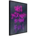 Miniatyrbild 2 av 11: Inramad Poster / Tavla - What Girls Want