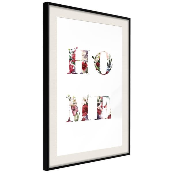 Inramad Poster / Tavla - Floral Home