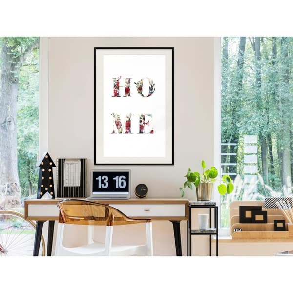 Inramad Poster / Tavla - Floral Home