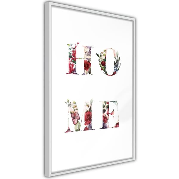 Inramad Poster / Tavla - Floral Home