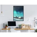 Miniatyrbild 3 av 11: Inramad Poster / Tavla - Evening in the Iceland