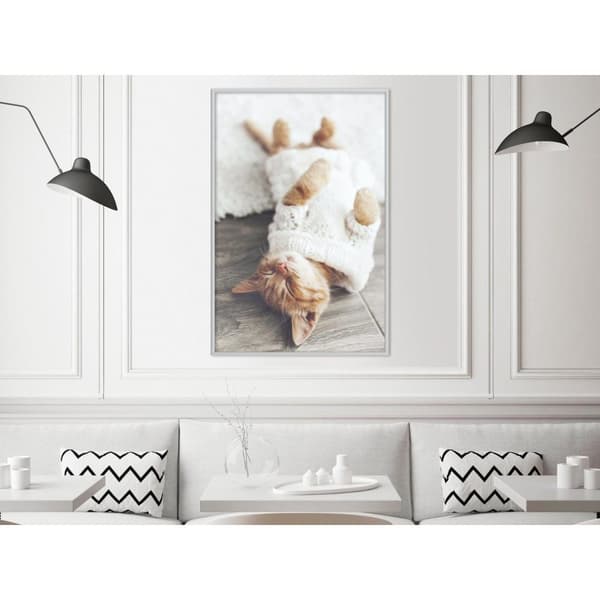 Inramad Poster / Tavla - Kitten Life