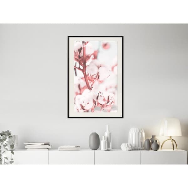 Inramad Poster / Tavla - Cotton Flowers