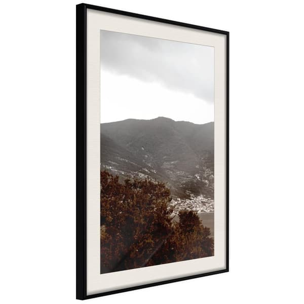 Inramad Poster / Tavla - Place for a Trip