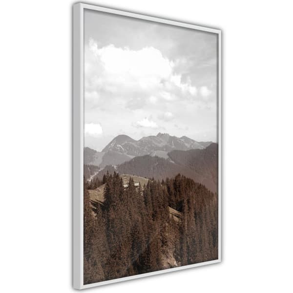 Inramad Poster / Tavla - Breathtaking View