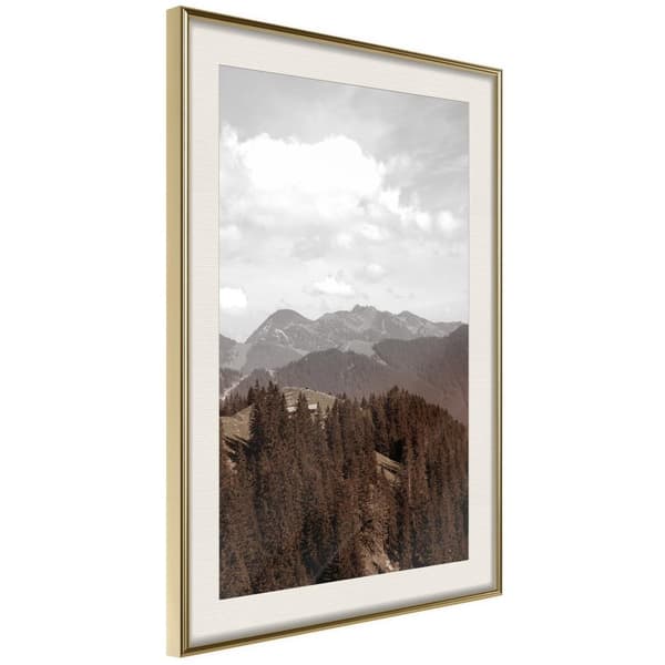 Inramad Poster / Tavla - Breathtaking View