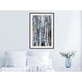 Miniatyrbild 7 av 11: Inramad Poster / Tavla - Winter Birch Trees