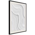 Miniatyrbild 5 av 11: Inramad Poster / Tavla - Snow Contour Lines