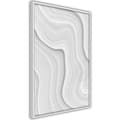 Miniatyrbild 9 av 11: Inramad Poster / Tavla - Snow Contour Lines