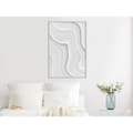 Miniatyrbild 11 av 11: Inramad Poster / Tavla - Snow Contour Lines
