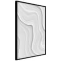 Miniatyrbild 2 av 11: Inramad Poster / Tavla - Snow Contour Lines