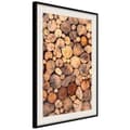 Miniatyrbild 5 av 11: Inramad Poster / Tavla - Log Pile