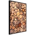 Miniatyrbild 2 av 11: Inramad Poster / Tavla - Log Pile