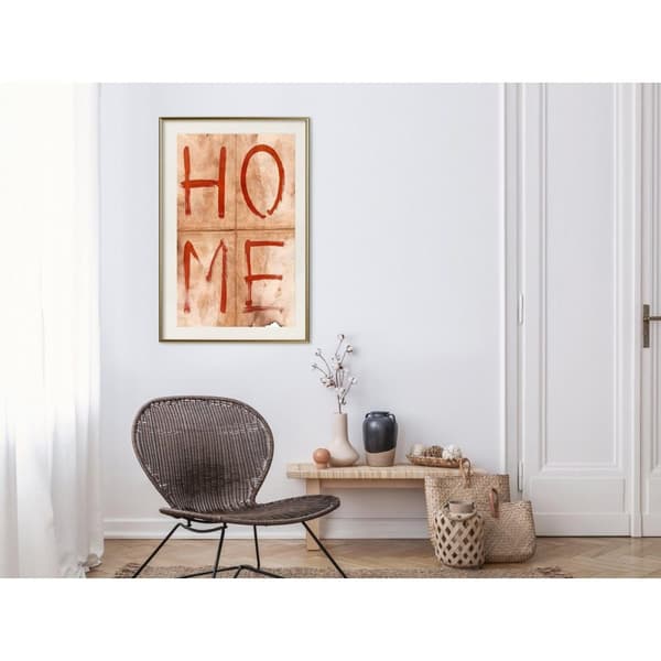Inramad Poster / Tavla - Everyone Has Their Own Place