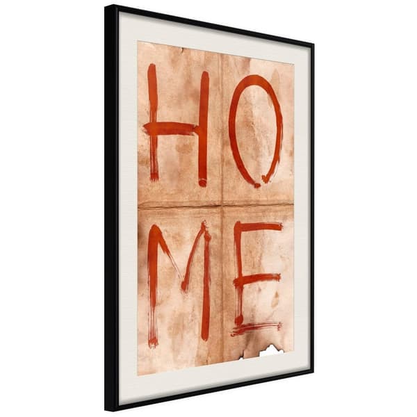 Inramad Poster / Tavla - Everyone Has Their Own Place Svart ram med passepartout 30x45