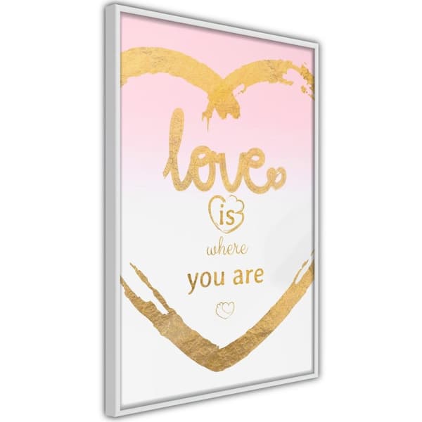 Inramad Poster / Tavla - Ubiquitous Love II